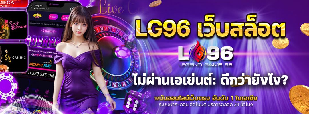 LG96 เว็บสล็อตไม่ผ่านเอเย่นต์: